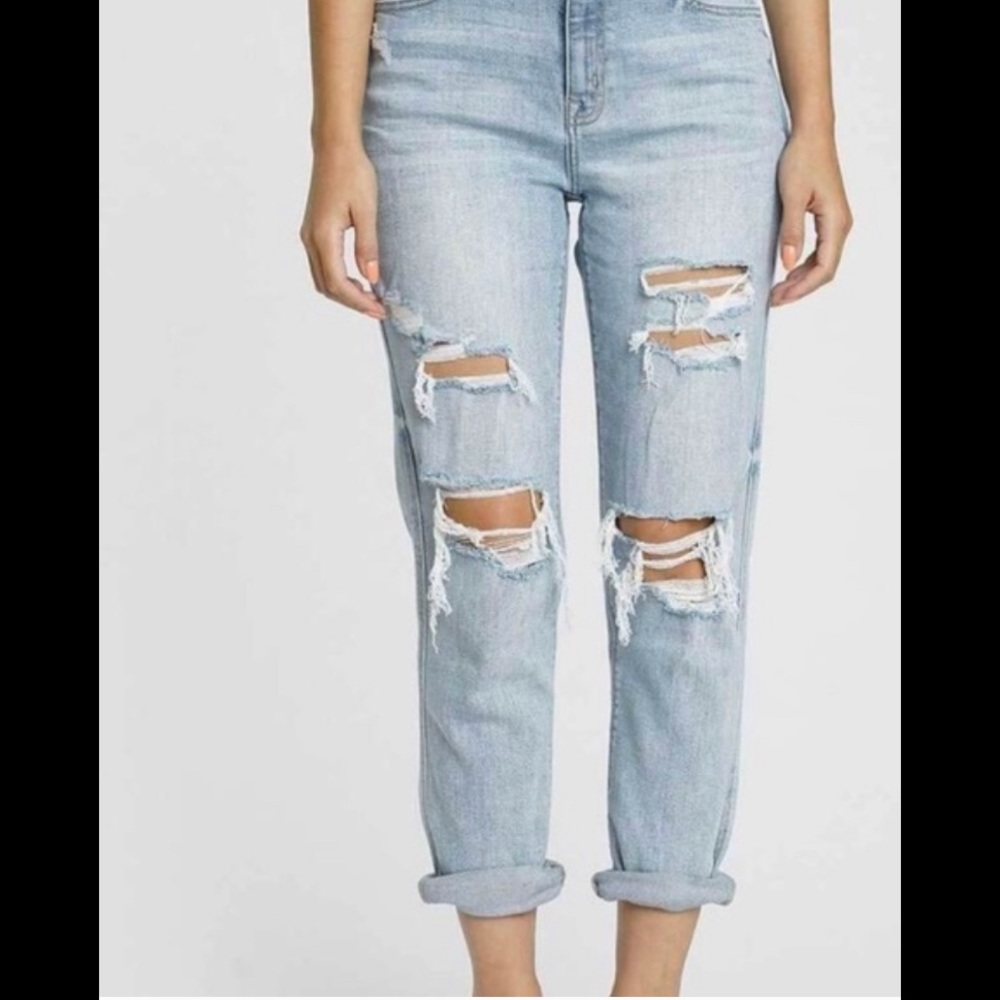Eunina Rocky High Rise Boyfriend Jeans